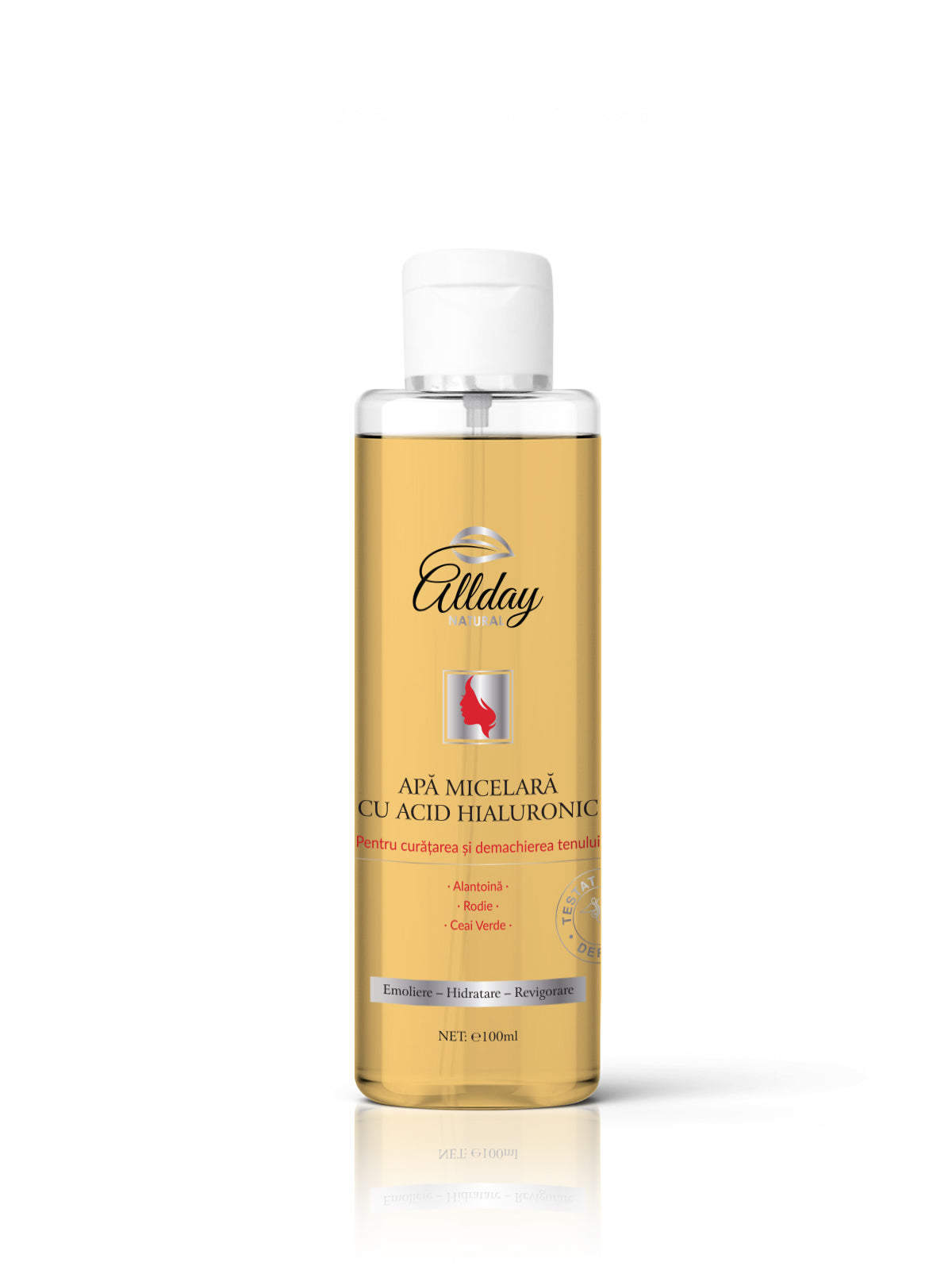 Apă micelară cu acid hialuronic