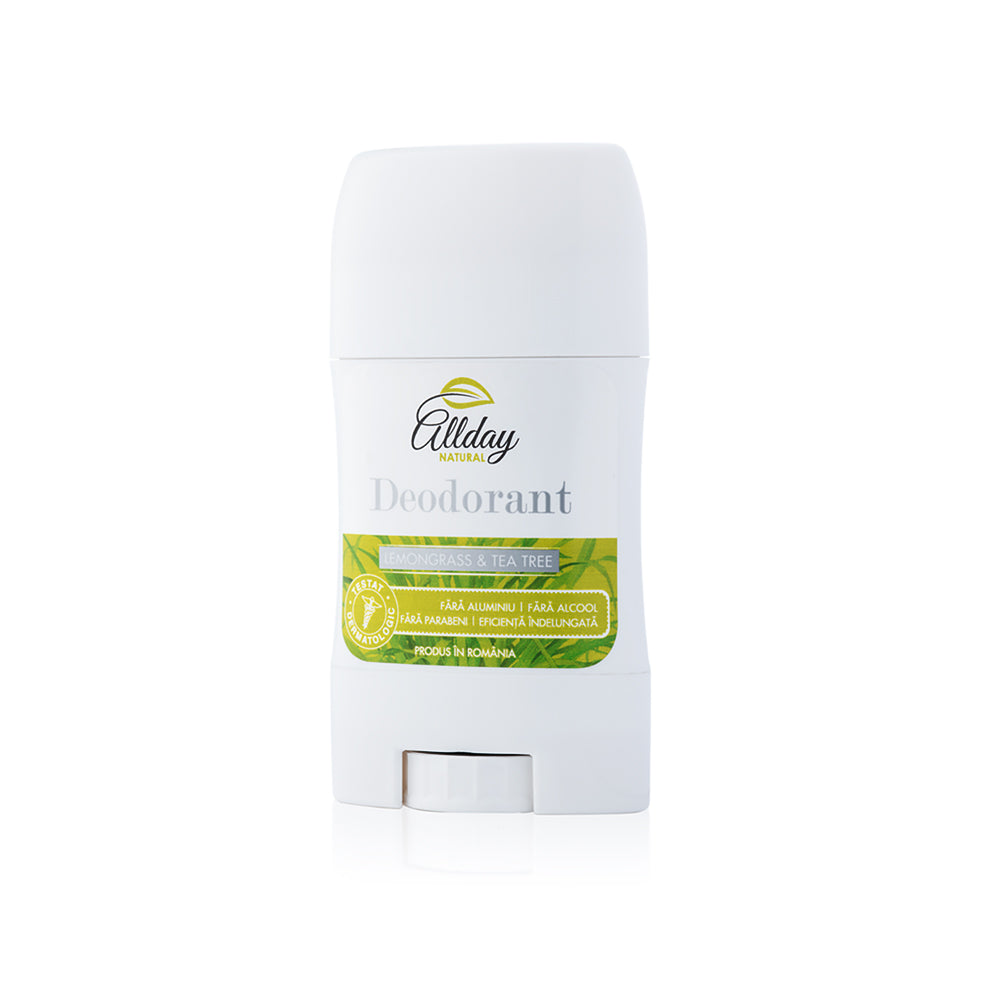 Deodorant natural cu Lemongrass & Tea Tree
