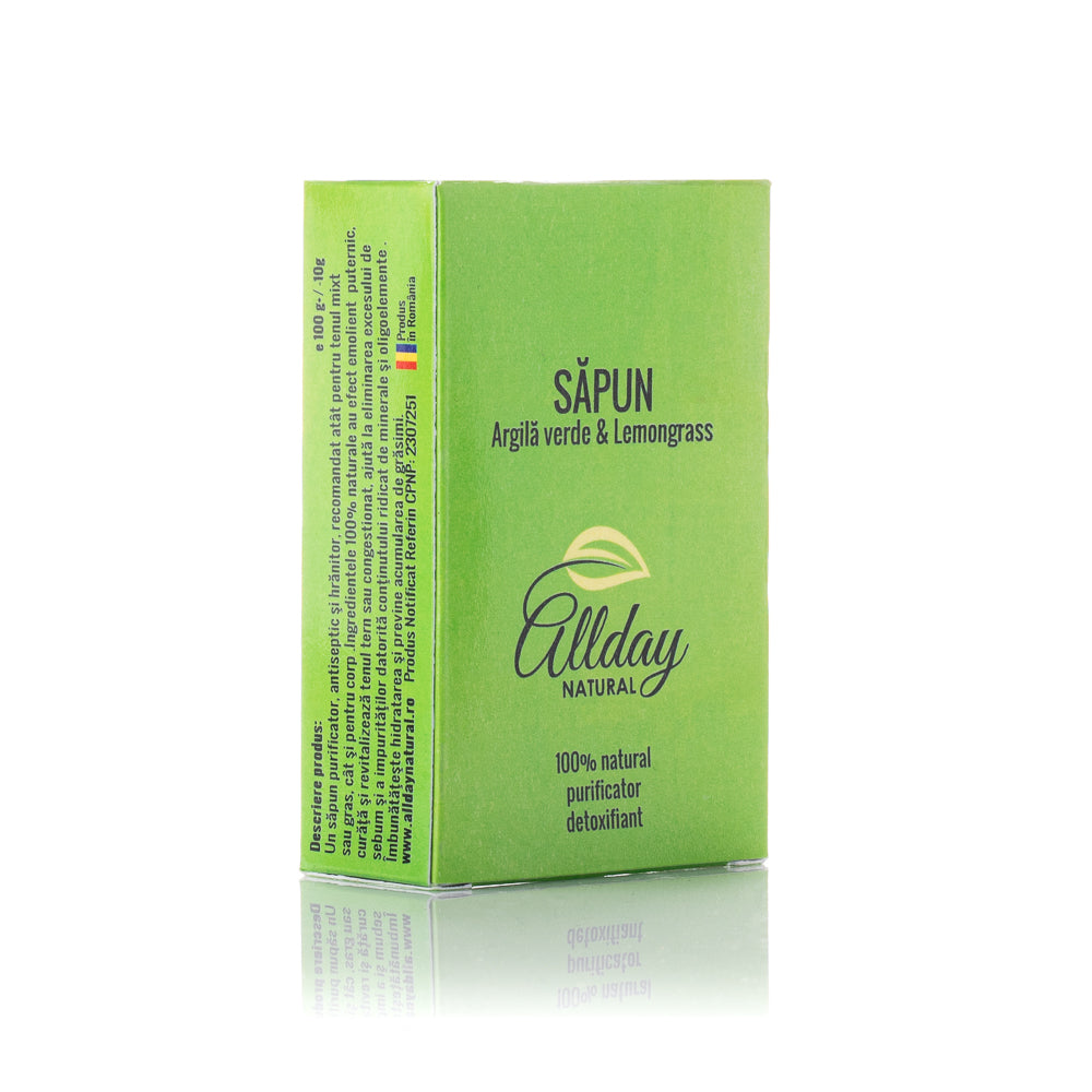 Săpun Argilă verde și Lemongrass