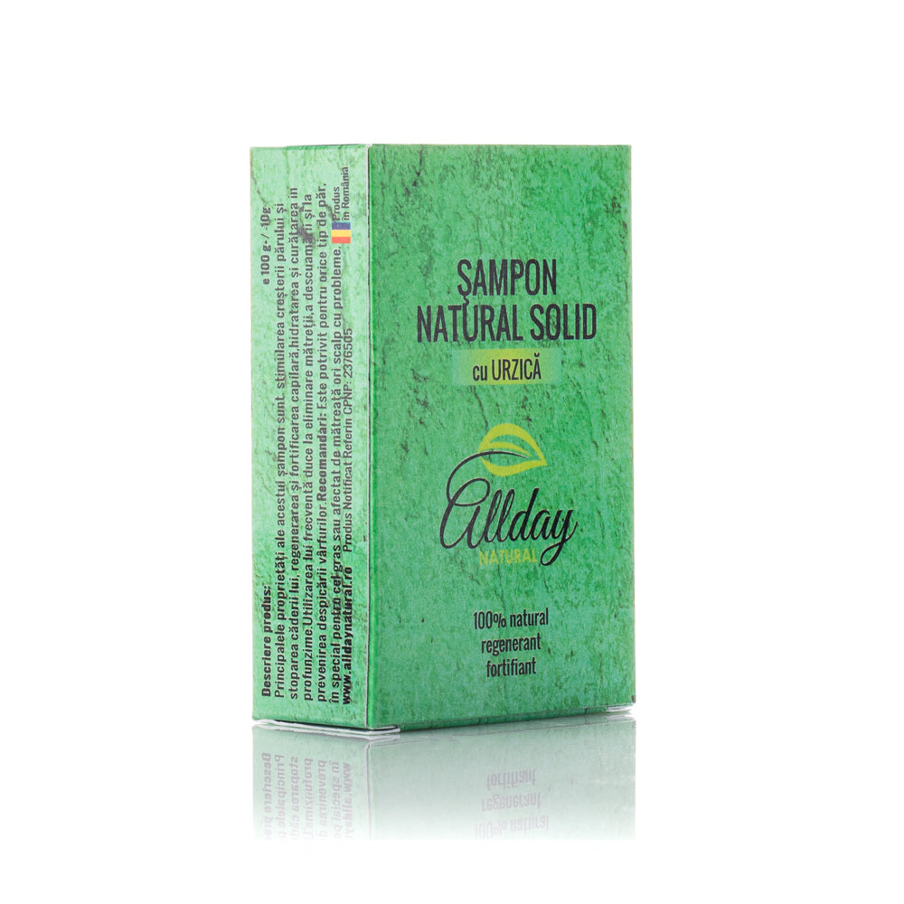 Șampon natural solid cu Urzică