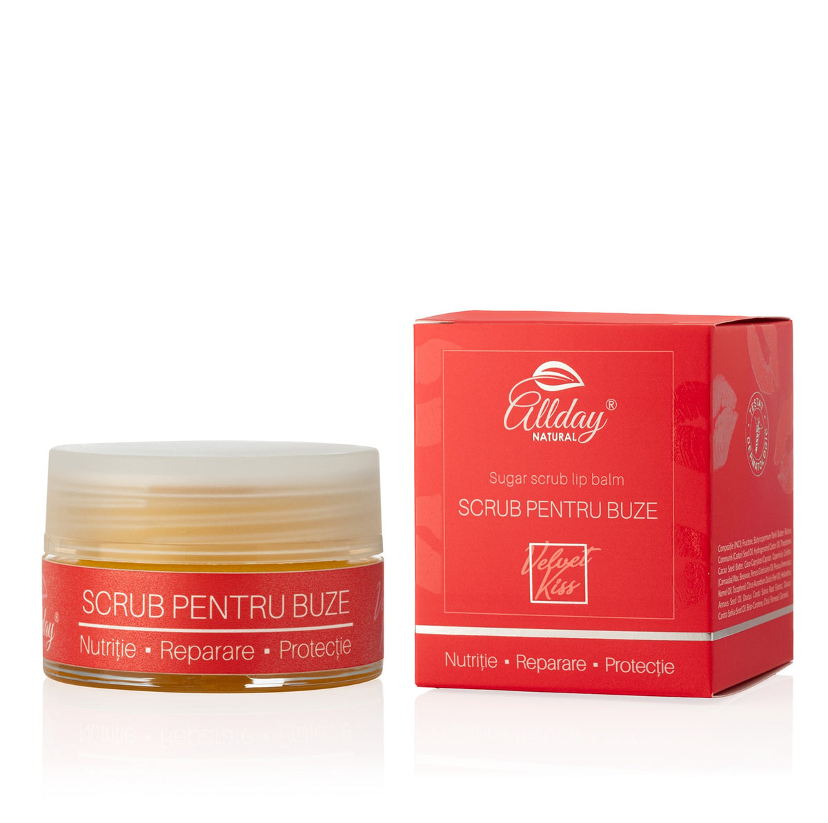 Scrub pentru buze – Sugar scrub lip balm